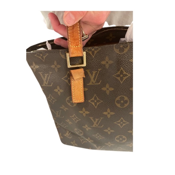 Vintage Louie Vuitton LV Logo Bag with Broken Strap - Picture 4 of 11
